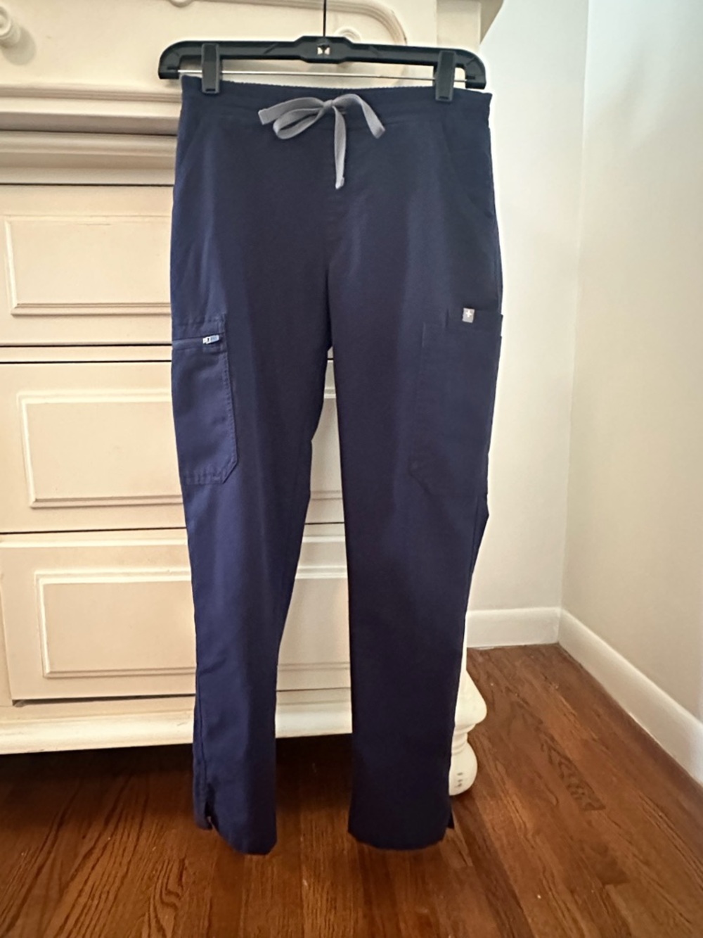 Navy FIGS scrub pants